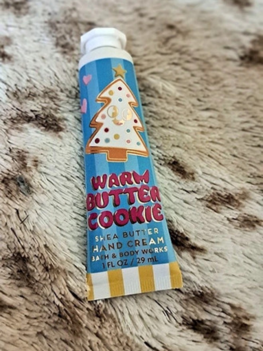 Bath And Body Works Warm Butter Cookie Hand Cream Hand Cream Blue NWT